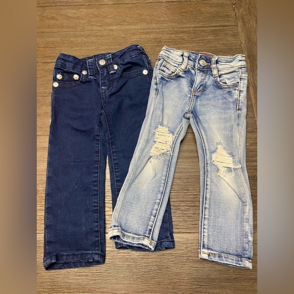 Bundle of 4 boys size 2T jeans and shirts Haus of Jr True Religion - Picture 4 of 10